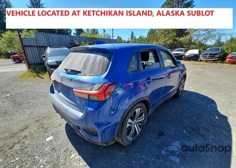 2020 Mitsubishi Outlander Sport Es z USA, uszkodzony, nr VIN JA4AR3AU2LU012560
